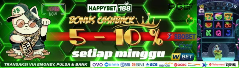 bonus cashback mingguan