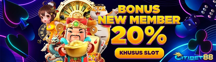 bonus new member 20