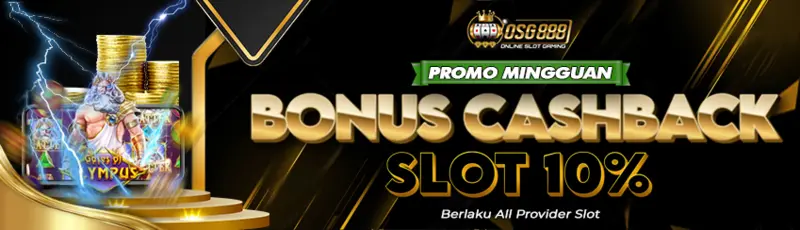 promo mingguan cashback slot 10persen